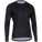 Fast T-Skjorte LS Herre - Black/Black