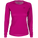 Fast T-Skjorte LS Dame - Fuchsia