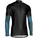 Vision 3.0 Konkurransetrøye LS Herre - Black / Ocean / Blue Lead